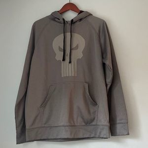 Marvel Skull Grey Sweatshirt Size Medium